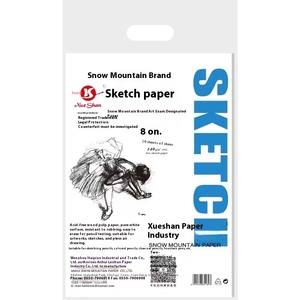 Papier à <span class=keywords><strong>dessin</strong></span> Snow Mountain Card 4K8K, papier aquarelle 160g, pratique artistique, examen, peinture - Product Image 5