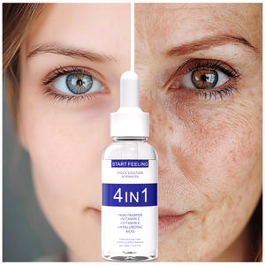 Multi-Peptide 4-in-1 <b>Face</b> Serum Niacinamide Vitamin C Hyaluronic Acid Vitamin E Anti-Wrinkle Brightening for All Skin Home Use - Product Image 3