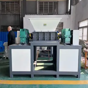 Pabrik SHINITE HDPE digunakan kantong plastik/limbah plastik Film poros ganda mesin penghancur