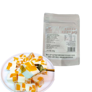 Poudre de pudding commerciale saveur matcha, poudre de gelée de lait de <span class=keywords><strong>coco</strong></span> et poudre de gelée de noix de <span class=keywords><strong>coco</strong></span>, exclusivement pour les salons de thé à bulles - Product Image 1