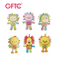 Sucette pour bébé en peluche douce et colorée personnalisée et confortable Jouet en peluche durable Jouets pour animaux de compagnie conçus pour les fêtes