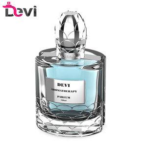 Flacons de parfum en verre Devi, nouveau design, 100 ml, luxe, vides, ronds, avec pulvérisateur à chaud, flacon pulvérisateur - Product Image 2