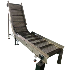 Özel Tasarım Ağır Hizmet Tipi Paslanmaz Çelik Zincir Konveyör Sistemi - Endüstriyel Malzeme Taşıma - Product Image 1