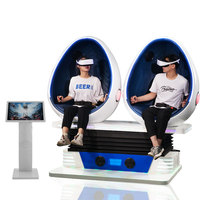Chaise Simulateur de Réalité Virtuelle 9D Intérieure Incroyable, Chaise de Mouvement VR 9D 360 720, Arcade Vidéo Interactive avec Prix