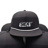 Chapeaux de sport Gorras Hip Hop brodés en 3d personnalisés 7 panneaux chapeau plat en corde vintage casquette Snapback pour homme