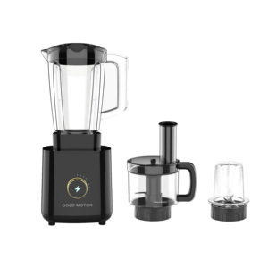Mixeur alimentaire professionnel compact à faible consommation d'énergie, pour usage commercial et domestique, lames en acier inoxydable, 2 vitesses, pot en verre HF-918 - Product Image 4