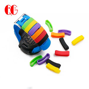 <span class=keywords><strong>Correa</strong></span> de plástico para <span class=keywords><strong>reloj</strong></span>, soporte de seguridad colorido, hebilla de <span class=keywords><strong>correa</strong></span> de cuero - Product Image 2