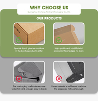 Vente en gros Logo personnalisé vêtements pliables cils sous-vêtements rose envoi cadeau emballage carton expédition boîtes postales d'expédition