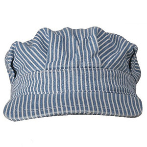 Gorra Clásica Ajustable de Ingeniero/Conductor de Tren con Franja Octogonal - Product Image 2