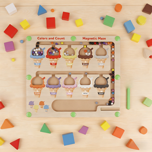 Wooden Baby Intelligence Development <strong>Toys</strong> Early Learning Education <strong>Montessori</strong> <strong>Toys</strong> Suitable <strong>for</strong> <strong>1</strong> to 2 <strong>Year</strong> <strong>Old</strong> Baby Puzzles - Product Image 2