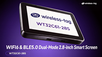 Wi-Fi 6 BLE5.0 Dual-Mode Layar Sentuh LCD 2.8 inci WT32c61-28S 240x320 Layar Sentuh LCD Berbasis Esp32 C61 MCU Antarmuka RS485