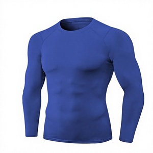 Men's Compression Long Sleeve Performance Shirt Premium Quick Dry Compression Base <b>Layer</b> <b>Top</b> Men's Athletic Compression Training - Product Image 1