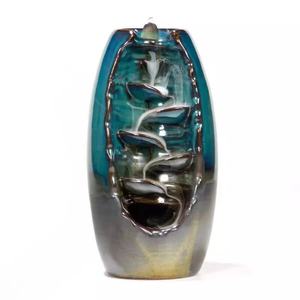 Quemador de incienso de reflujo <span class=keywords><strong>para</strong></span> uso en el hogar, soporte eramic de cascada de reflujo - Product Image 6