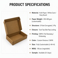 Caja de Embalaje Cosmético de Estructura Rígida de Papel Reciclado Certificado, Directo de Fábrica, Tamaño Personalizado, Logotipo OEM ODM, Diseño Personalizado