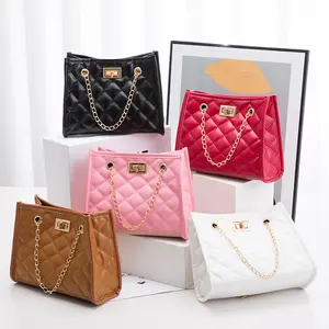 SW 2024 Women's Bag Small Square Chain Women Handbags Cheap Handbag Underarm Bags Fashion Trend Ladies Shoulder Bags