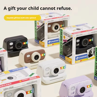 Kamera Printer Mini 1080P HD anak-anak, hadiah mainan kamera Digital Selfie anak laki-laki dan perempuan