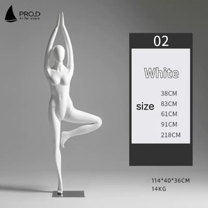 Pro D Yoga modèle corps entier sous-vêtements humains magasin de vêtements pour femmes Pilates exercice modèle féminin présentoir - Product Image 3
