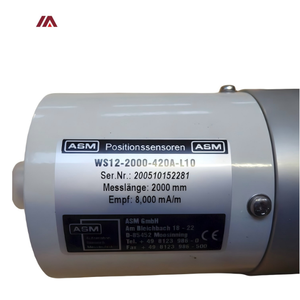 เซ็นเซอร์วัดระยะทางเชิงเส้น ASM ของเยอรมัน รุ่น WS12-3000-R1K-L10-SB0-D8 ขนาดใหญ่ ผลิตจากเหล็กหล่อ ติดตั้งด้วยแม่เหล็ก ส่งตรงจากโรงงาน - Product Image 1