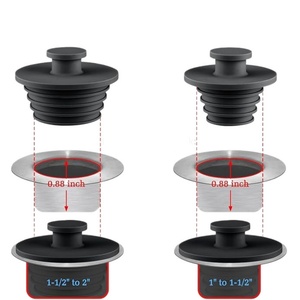 Tapón Universal de Silicona para Bañera, Tapón para Lavabo, Tapón para Drenaje de Ducha - Product Image 5