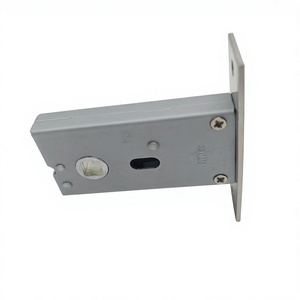 Corpo <span class=keywords><strong>Serratura</strong></span> Moderno da 60mm in Ferro con Placca Frontale in Acciaio Inox e Scrocco in Ottone per Set <span class=keywords><strong>Serratura</strong></span> <span class=keywords><strong>Porta</strong></span> <span class=keywords><strong>Interna</strong></span> in Legno - Vendita Diretta dalla Fabbrica - Product Image 5