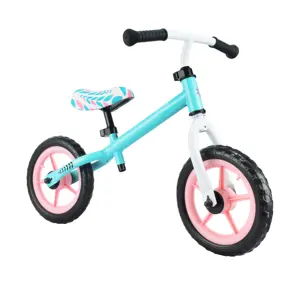 批发平衡自行车儿童无踏板踏板车适合儿童EVA铁2-3岁儿童摩托车鸭发光装饰