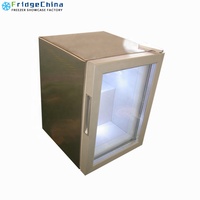 Réfrigérateur FridgeChina Fridgechina SC21, mini-réfrigérateur de comptoir pour boissons énergisantes, refroidisseur de bouteilles OEM, réfrigérateur de présentation, réfrigérateur de présentation R600a CN;ZHE