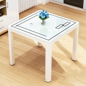 Vidrio de impresión templado para mesa de comedor, tamaño personalizado