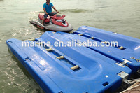 Offres Spéciales HDPE Jet Ski Dock Flottant Haute Qualité LLDPE + EPS Mousse 1100kg Flottabilité à Bas Prix pour Hot-sale