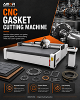 Machine de découpe de joints d'étanchéité CNC avec découpe automatique de contour et technologie de couteau à froid