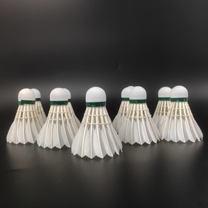 DunRun <span class=keywords><strong>DR</strong></span>-07 Hoge Kwaliteit Duurzame Ganzenveren Badminton Shuttlecock Goed voor Professionele Training - Product Image 5