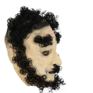 Máscara de vinilo de fiesta de Halloween para <span class=keywords><strong>hombre</strong></span> viejo con <span class=keywords><strong>nariz</strong></span> de águila rizada en blanco y negro - Product Image 5