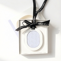 Diffuseur d'arômes en pierre de plâtre pour la maison, diffuseur d'huiles essentielles en céramique parfumée, désodorisant suspendu pour voiture, parfum d'intérieur