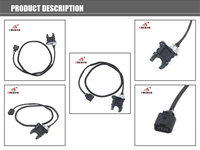 Sensor sudut roda kemudi baru untuk tempat duduk Cordoba Skoda Fabia VW Polo 6Q1 423 291D 6Q1423291D
