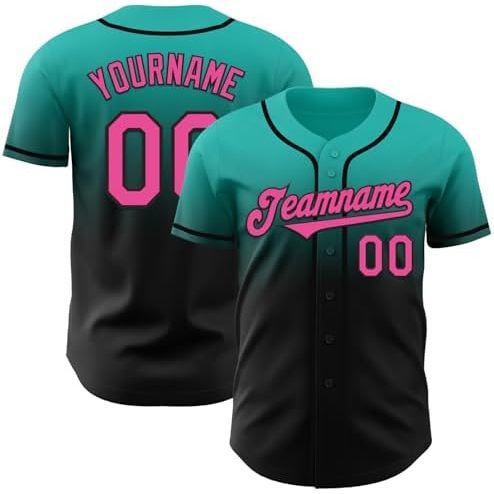 Aqua Green and Black