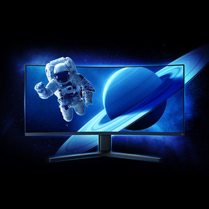 Bán Sỉ Màn Hình Chơi Game Màn Hình Cong 34 Inch Màn Hình IPS Độ Phân Giải Cao 3440*1440 Màn Hình Máy Tính Bảo Vệ Mắt - Product Image 3