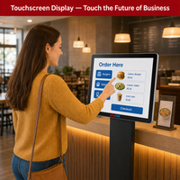 Nouvel Écran Tactile LCD Android WIFI 21,5 Pouces pour Affichage Mural Publicitaire avec Interface USB pour Marketing