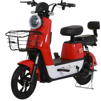 Vélo Électrique 48V à Vendre Directement de l'Usine Chinoise, Moteur Brushless 350W, Cadre en Acier Carbone, Système en Boucle Fermée, Autonomie de 60km pour Adultes