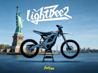 Электромотоцикл Surron Light Bee 2 2026: новейшая модель, пиковая мощность 24 кВт, аккумулятор 78.5В 45Ач, высокая емкость, крутящий момент 410 Нм, для бездорожья