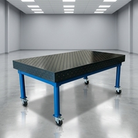 Système de table de soudage 3D modulaire extensible avec plateforme trempée au nitruage pour des travaux de fabrication métallique de haute précision