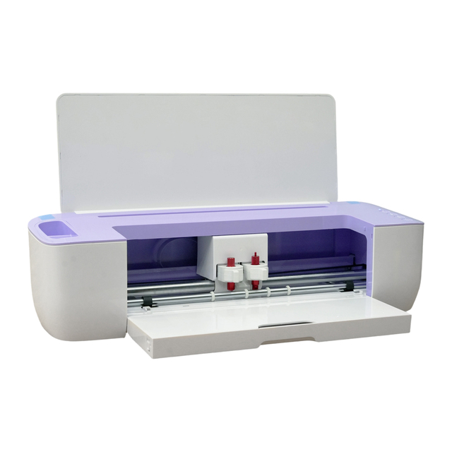 Desktop Plotter Cutter for Vinyl Stickers on Smooth Hard Surfaces with Wireless Bluetooth for Gifts and Signage