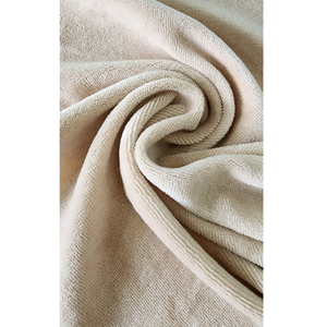 Premium 240gsm 40% Modal 40% Cotton <b>Knitted</b> Velour Fabric for Textile Wholesale Garment Making - Product Image 1