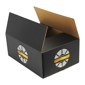<strong>Customized</strong> <strong>Boxes</strong> And Logo Printing Corrugated Shipping Packaging Black <strong>Cardboard</strong> <strong>Boxes</strong> - Product Image 3