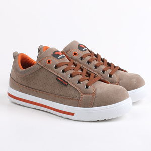 Chaussures <span class=keywords><strong>de</strong></span> travail <span class=keywords><strong>de</strong></span> base <span class=keywords><strong>de</strong></span> haute qualité, en cuir <span class=keywords><strong>de</strong></span> vache véritable, à coupe mi-haute, avec embout en acier, pour l'été, bottes <span class=keywords><strong>de</strong></span> sécurité et <span class=keywords><strong>de</strong></span> lutte contre l'incendie, en promotion à prix abordable - Product Image 3
