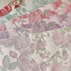 Original high-end Mother's Day flower packaging <b>paper</b> with exquisite craftsmanship and embossed floral packaging materials - Product Image 6