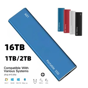 A01 SSD Portátil de 16 TB, 1 TB, 2 TB, Tipo C, OTG, Plug and Play para Windows y Mac - Product Image 1