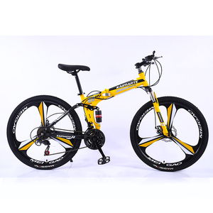 <span class=keywords><strong>Bicicleta</strong></span> de Montaña MTB de Alto Rendimiento de <span class=keywords><strong>26</strong></span> Pulgadas y 21 Velocidades con Frenos de Disco, Cuadro de Acero, Horquilla de Aleación de Aluminio con Suspensión de Aire, Portátil para Todo Terreno - Product Image 5