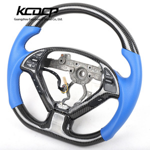 Volant personnalisé AlcantarA led en fibre de carbone adapté pour Infiniti EX25 EX30 EX35 G25 G37 G35 volant de course convertible - Product Image 4