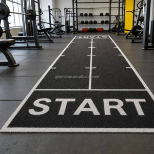 Césped Artificial de Alta Densidad para Gimnasio HYROX Match Sled Push Runway, Suelo de Césped Artificial para Gimnasio, Soporte para Césped Artificial, Tamaño, Logotipo, Gráficos - Product Image 6