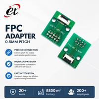 Papan FPC Kustom Merek ET, Kabel Adaptor FFC, Prototipe Rangkaian Interdigital/Superkonduktor Niobium Kelas Penelitian