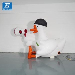 Mascotte publicitaire gonflable personnalisée Canard d'<span class=keywords><strong>oie</strong></span> Décoration publicitaire Sculpture <span class=keywords><strong>de</strong></span> mascotte gonflable - Product Image 6